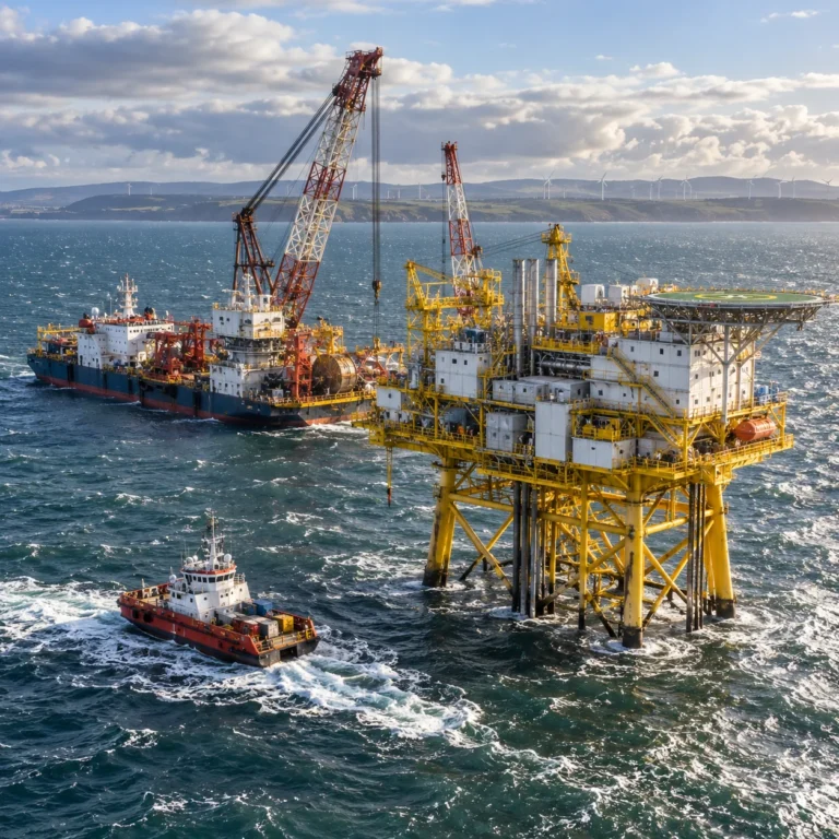 Eni’s Douglas Platform Shows How Old Gas Fields Become Carbon Storage Assets